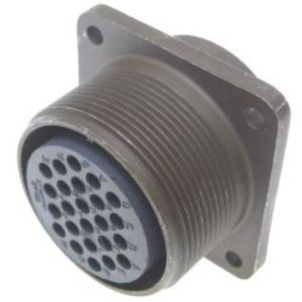 ER 24C 24#16 SKT RECP BOX, Itt Cannon, Mfr#: MS3102E2428SZ
